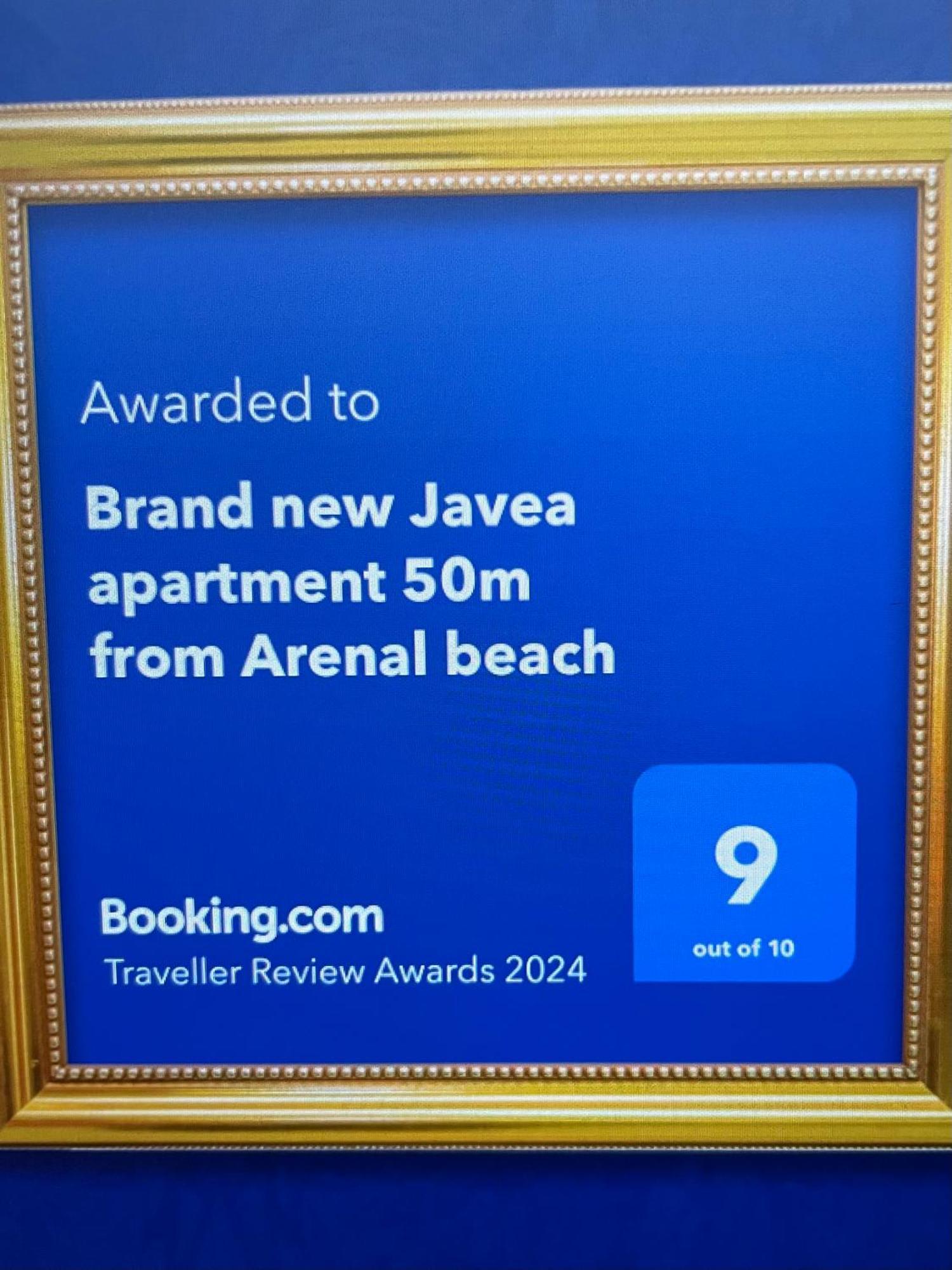 Brand New Javea Apartment 50M From Arenal Beach 외부 사진